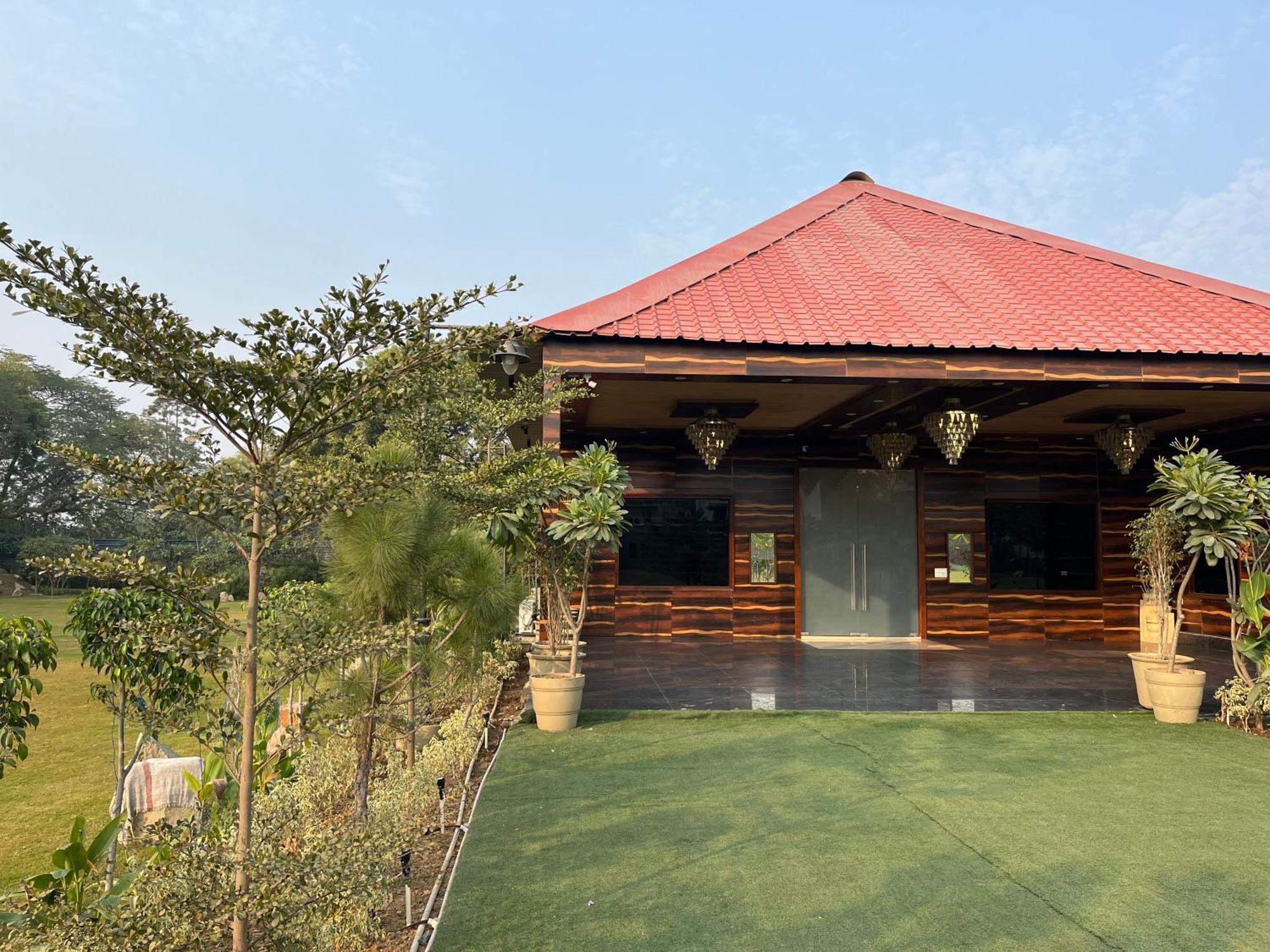 Вилла The Green Wood Palace I Farm House I Wedding I Party I 87Oo2O5865 Гургаон Экстерьер фото